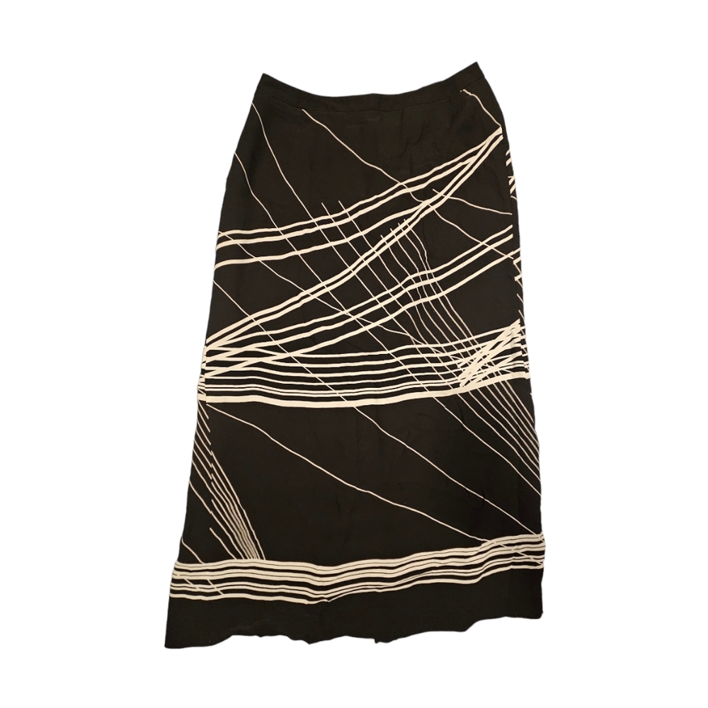 Nygard women's silk midi skirt